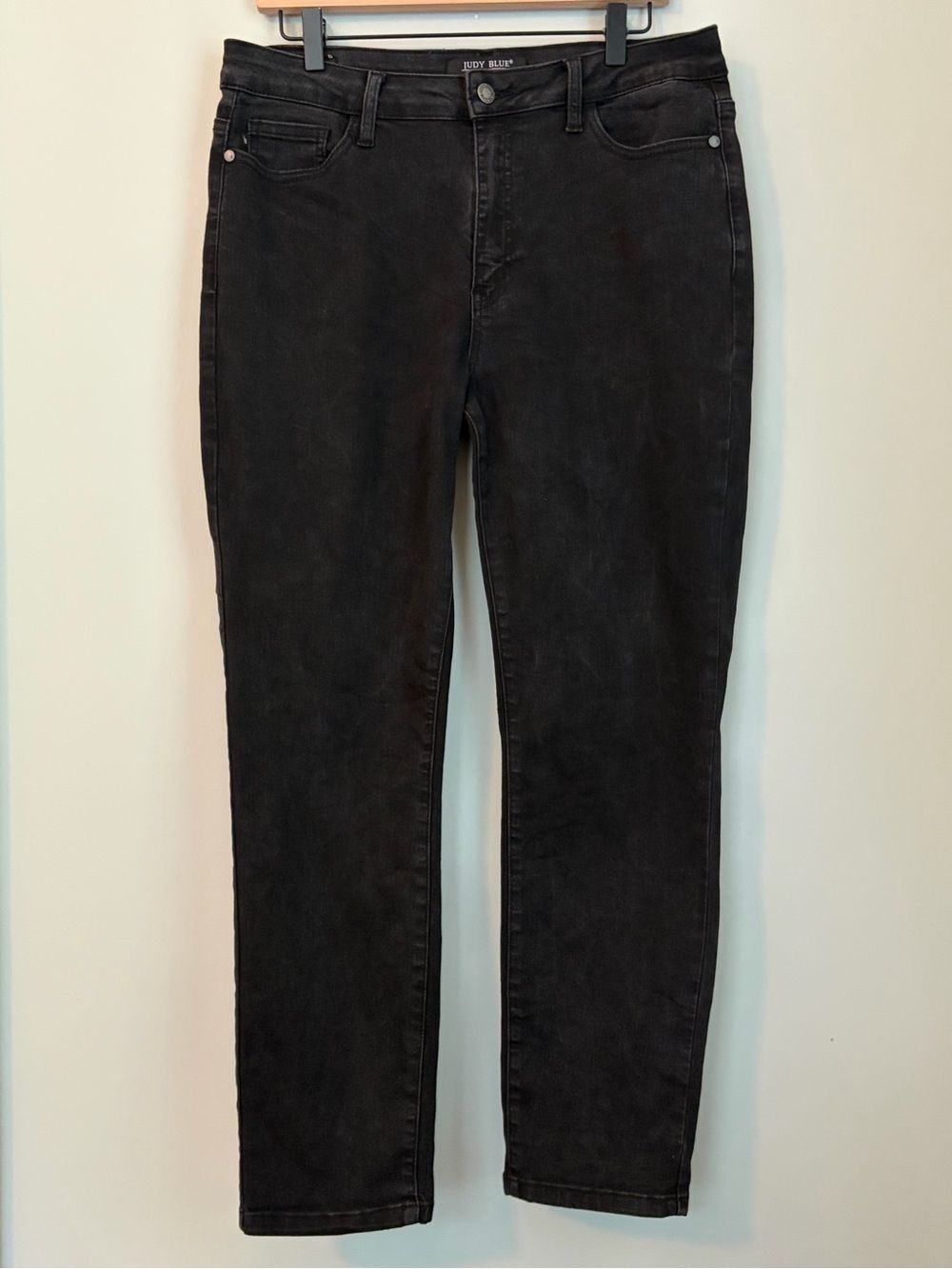 Judy Blue Boyfriend Fit Jeans Size 13/31 Black JB88175BK High Rise Stretch Denim